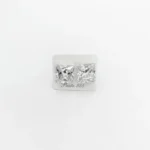 Brinco de Zircônia Carrê em Prata 925- 6mm