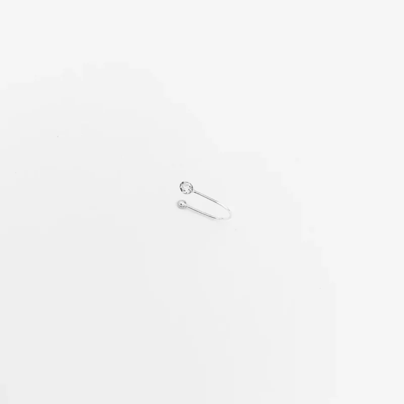 Piercing Fake de Nariz com Zircônia - Imagem 2