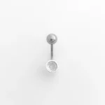 Piercing para Furo de Umbigo com Zircônia