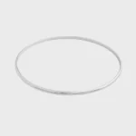 Bracelete Liso Em Prata 925