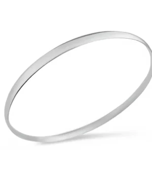 Bracelete Liso em Prata 925- 4mm