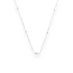 Corrente Veneziana com Bolinhas em Prata 925- 50cm